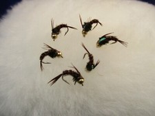 Fly Fishing- Tungsten Bead Head Flash Back Pheasant Tail Emerger /  Nymph