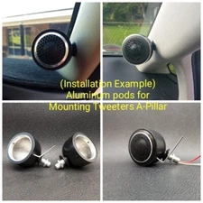 JL Audio C6-100ct, Aluminum pods for Tweeters JL Audio