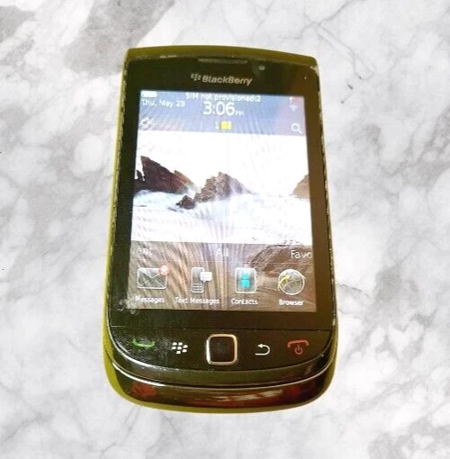 🔥 BLACKBERRY TORCH 9800 SLIDER QWERTY TOUCH UNLOCKED CELL PHONE BELL ROGERS 🔥 - Image 3 of 4