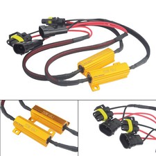 2x H8/H9/H11Canbus LED Lampe Lastwiderstand 50W 6Ohm ohne Fehlermeldung Decoder