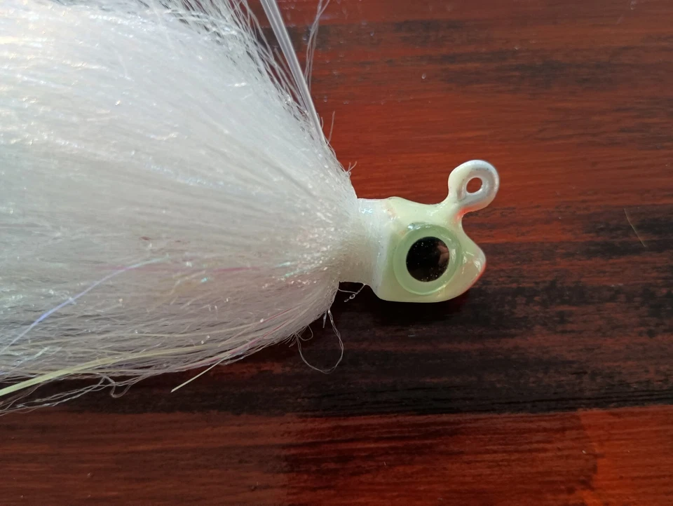 Plantilla de natación sin malezas de 7". Bajo pavo real de 5/8 oz Muskie lucio lucio rayas agua salada Foto 2 de 4