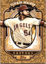 2012 Topps Gold Rush Wrapper Redemption Baseball #78 Ervin Santana Angels  