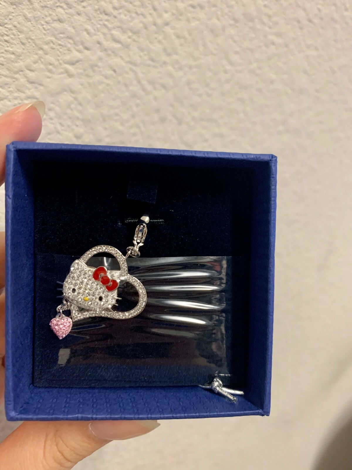 NIB SWAROVSKI HELLO ICONIC HEART CHARM | eBay
