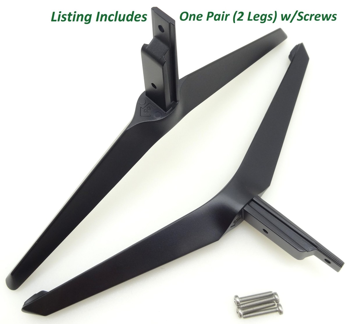 New Vizio M65Q6M-K04 M65Q6-L4 V655M-K04 TV Stand Legs w/Screws