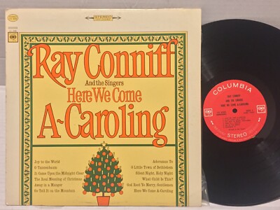 Ray Conniff Here We Come A-Caroling EX ORIG 2-EYE LABEL rare