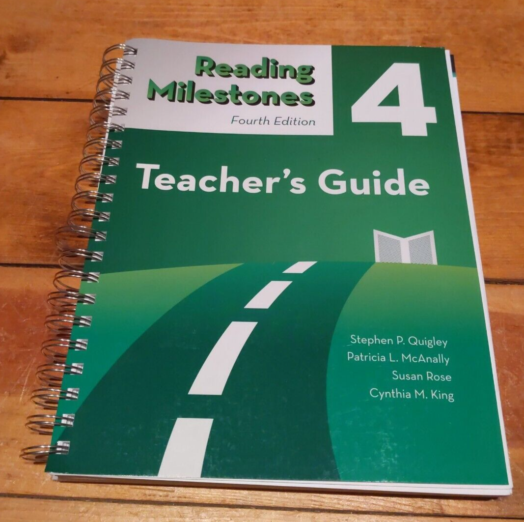 Reading Milestones–Fourth Edition, Level 4 (Green) Teacher's Guide