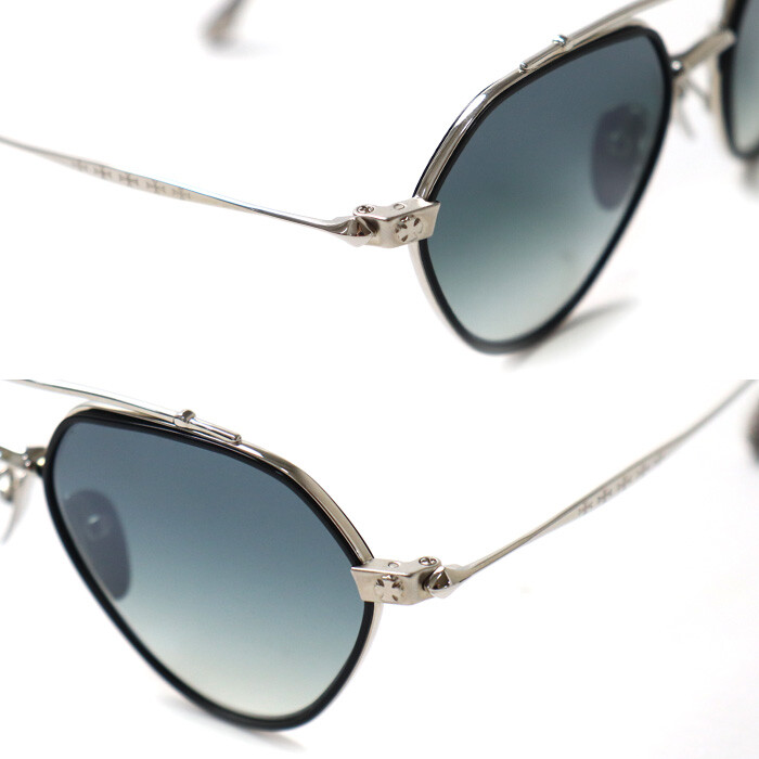 Chrome Hearts Bone Prone Sunglasses Black Gradation M… - Gem