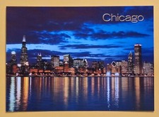 Postcard IL: Downtown,  Willis Tower. Chicago. Illinois 