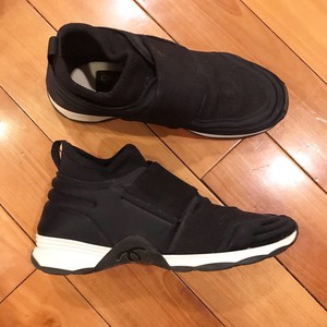 chanel black sneakers 2018