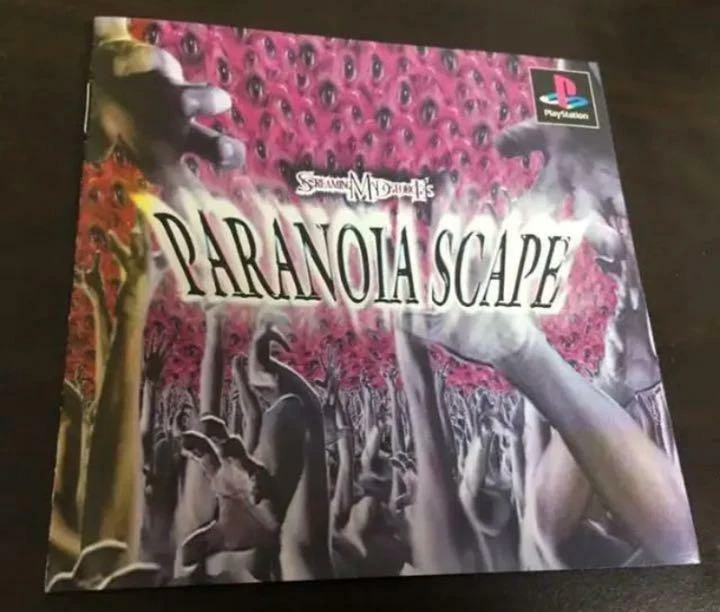PARANOIA SCAPE PlayStation 1998 PS1 Mathilda Screaming Mad George