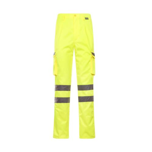 Hi Viz Combat Cargo hochsichtbare Arbeitshosenhose |5 Farben | S-4XL | - Bild 9 von 11