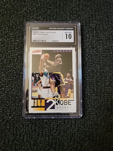 2000-01 Upper Deck Victory Basketball Kobe Bryant #283 - CGC 10 - KB5