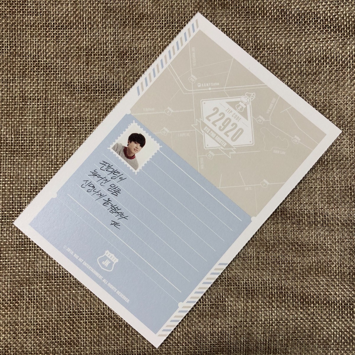 BTS 2nd muster 公式22920 ARMY 2期限定 ポストカード BTS 2nd muster