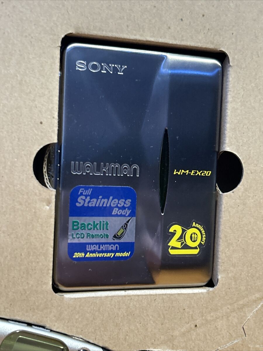 INCREDIBLY RARE Sony 20th Anniversary Walkman WM-EX20 | eBay INCREDIBLY RARE Sony 20th Anniversary Walkman WM-EX20 | eBay