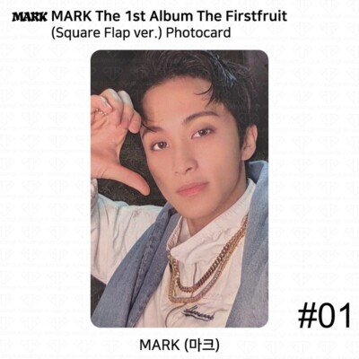 MARK NCT The 1st Album The Firstfruit Photobook Square Flap