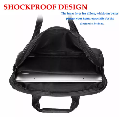 Laptop Bag Case w/ Shoulder Strap For 14'' 15'' 16'' inch HP Lenovo Macbook Dell - Picture 4 of 14