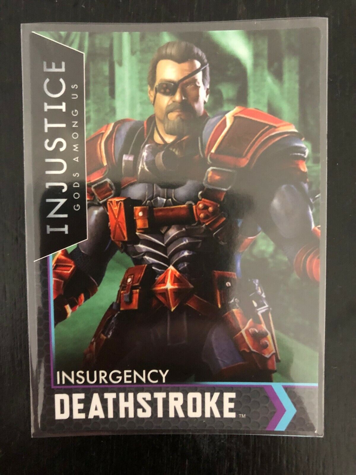 Injustice Series 1 Arcade Cards 03/100 Insurgency Deathstroke