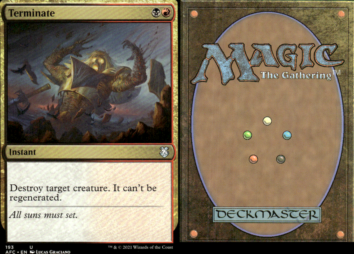 Magic the Gathering -MTG-Terminate | eBay