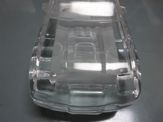 TOYOTA SUPRA Sasaki Crystal Glass Figurine Collectible Made In