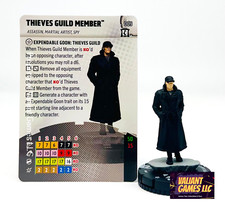 Marvel Heroclix Thieves Guild Member 009 w/ Card Collector's Trove Set