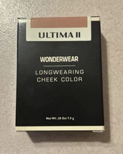 ULTIMA II  Wonderwear  Longwearing Cheek Color - WONDER  CORAL New in Box