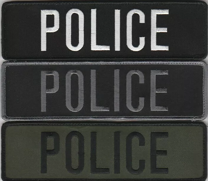 Police Vest Patch 