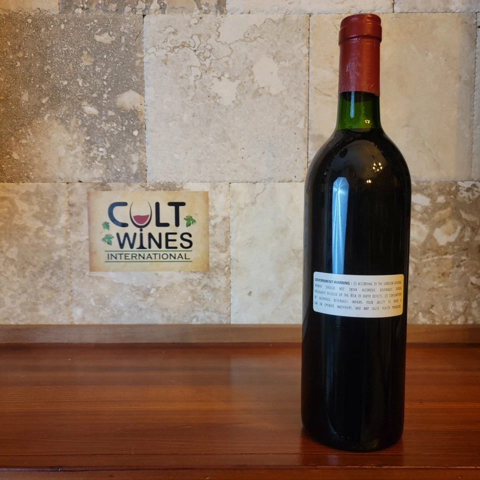 RP 90 pts! Chateau Troplong Mondot Saint Emilion Grand Cru 1988 vino de Burdeos Foto 2 de 3