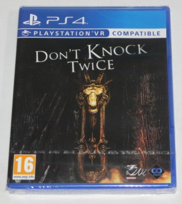 Don't Knock Twice PS4 (Sony PlayStation 4, PS4) VR Compatible - NEW & SEALED!!