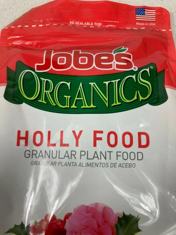Jobe's Organics Holly Food. Гранулированная растительная пища. Сумка 4 фунта. - Изображение 3 из 4