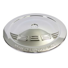 Chrome 14 Muscle Car Air Cleaner Lid Embossed 396 Cid Logo