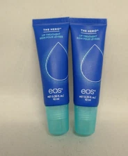EOS THE HERO Extra Dry Lip Treatment Lot of 2 Tubes .35 fl oz each New
