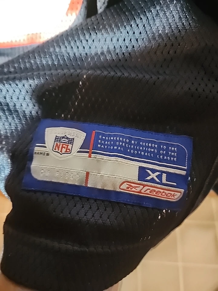 Camiseta deportiva vintage de los Houston Texans David Carr #8 Reebok On Field TALLA XLarge Foto 3 de 4