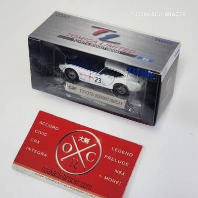 Tomica Limited Toyota 2000GT SCCA 0040 Diecast Model Toy Car JDM