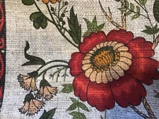 5th Avenue Design Inc. 100% Pure Imported Linen,Fast Dyes Screen Printed 34”x47”