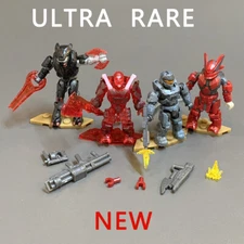 New 4x Mega Bloks Construx Halo Infinite Banished Phantom Esharum Griffin HHC43