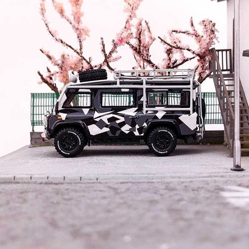 1:64 Master Land Rover Defender Van Diecast Auto Modelle Hobby Sammlerstücke Geschenke - Bild 3 von 19