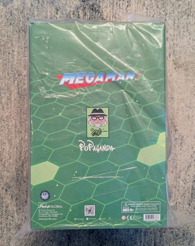 Nueva figura de vinilo MINDstyle Ron English Mega Man X ZERO Grin 14" Popaganda Foto 4 de 4