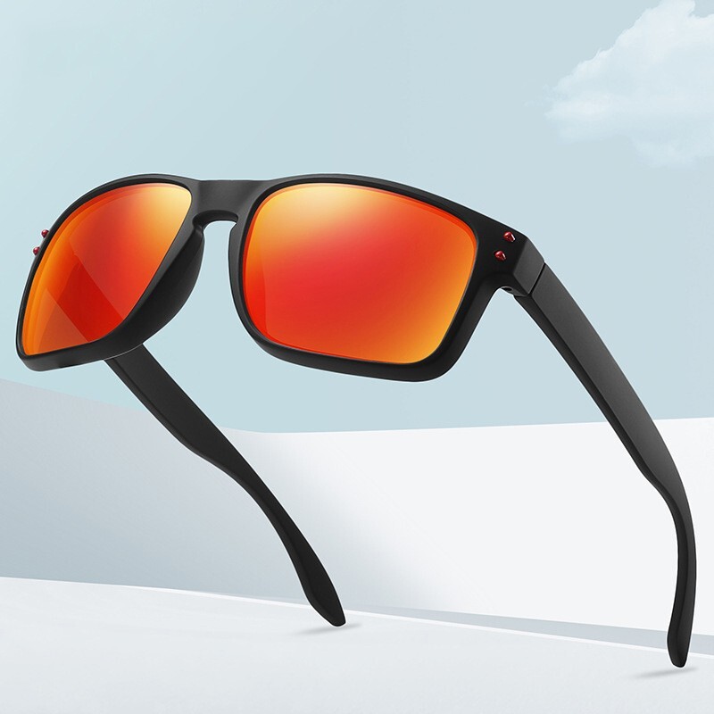 Polarized Sunglasses Men Womens Retro Square Sun Glasses  display picture 2