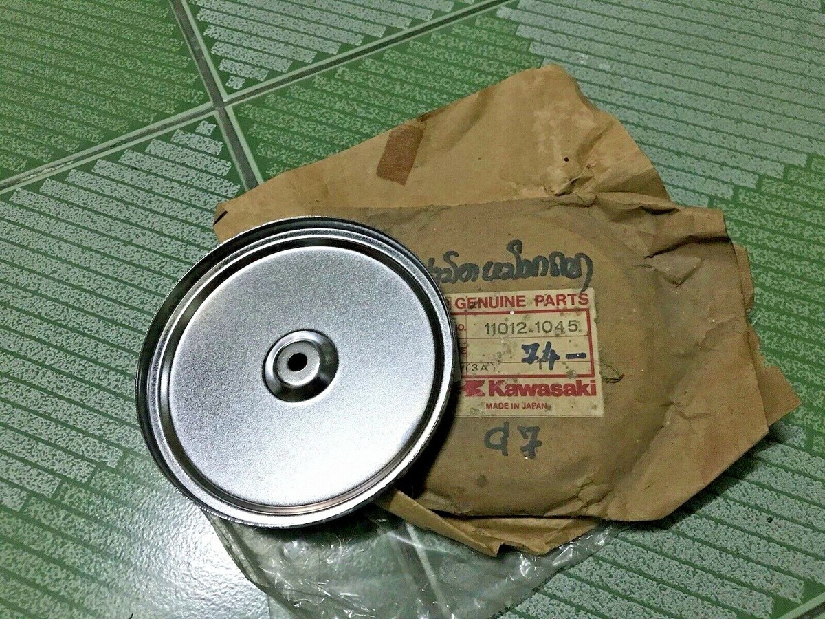 シーラカンス Kawasaki G7 G7T G7TA G7S G7SA KH100-EL Air Cleaner Cap NOS