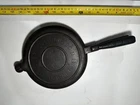 “Wagner” Sidney O No 8 Cast Iron Waffle Maker Paddles, No Base, Pat. July 1892