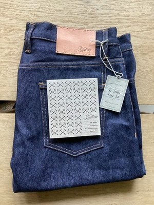 3sixteen SL-100x Indigo Selvedge Jeans, Selvage Denim, W34