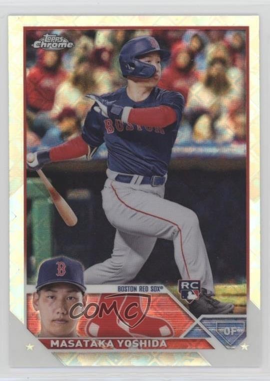 2023 Topps Chrome Logofractor Edition Masataka Yoshida #167 11oh