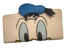 Cartera Loungefly Disney Pato Donald y Margarita Cartera Billetera Reversible