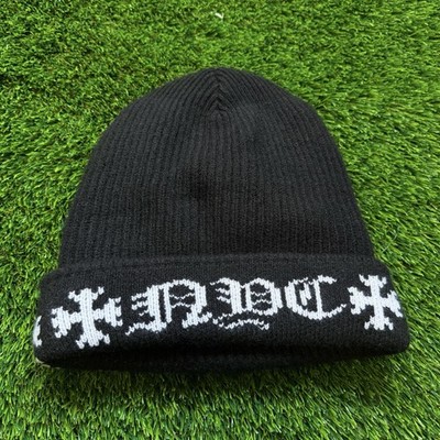 Chrome Hearts “ Big Daddy ” NYC - Cashmere - Beanie - Black - | eBay