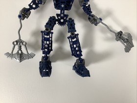 LEGO Bionicle 8602 Toa Metru Nokama - MISSING MASK - No Instructions -