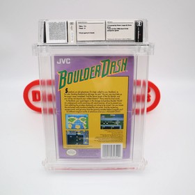 NES Nintendo Game BOULDER DASH - WATA GRADED 9.4 A! NEW & Factory Sealed H-Seam!