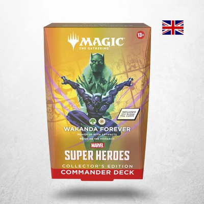 MTG - Marvel Super Heroes: Collector Commander Deck ''Wakanda Forever''