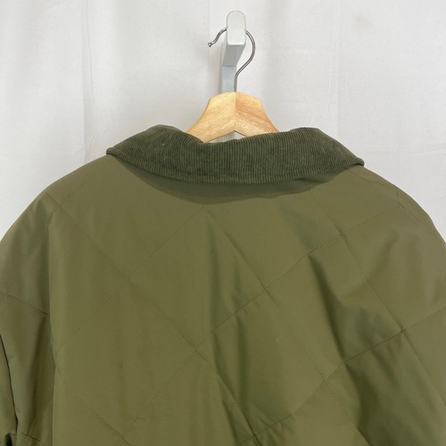 Chaqueta reversible de peluche WE THE FREE People Arnelle acolchada polar verde crema M - Imagen 9 de 9
