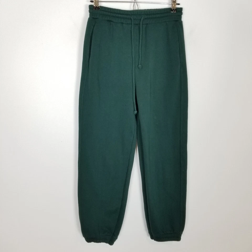 Conjunto de 2 pantalones deportivos Zara para mujer talla S verde polar cómodo Foto 2 de 4