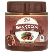Milk Cocoa Hazelnut Spread, 12 oz (340 g)